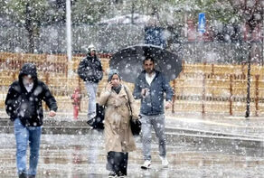 آغاز بارش برف در شمال تهران و ارتفاعات/احتمال تعطیلی تهران