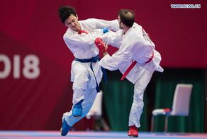 Asgari wins bronze at Karate One Premier League