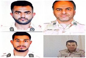 اسامی و تصاویر شهدای پاسگاه مرزی طلاییه
