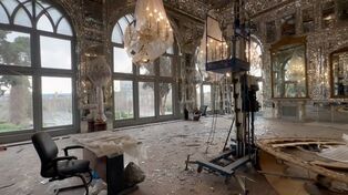 گزارش تصویری| خسارات وارده به مجموعه تاریخی کاخ گلستان بر اثر حملات اسرائیل