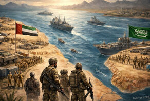 Hidden Battle Between Riyadh and Abu Dhabi Under the Cover of a Regional War