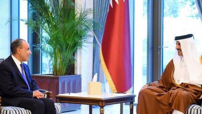 امیر قطر و وزیر خارجه مصر بر اهمیت پایان جنگ در منطقه تاکید کردند