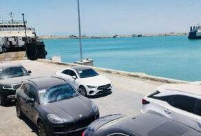 آغاز تخلیه نخستین محموله خودروهای ترانزیتی