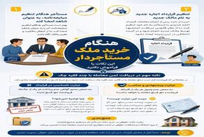 نوراینفو | هنگام خرید ملک مستاجردار این نکات را فراموش نکنید