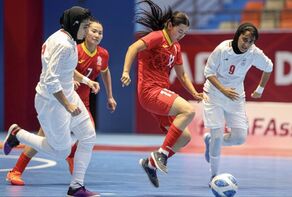 Iran thrash Kyrgyzstan at CAFA Women’s Futsal C'ship 2026