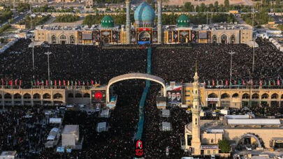 بیعت سرخ از جمکران تا قم ؛بدرقه بی‌نظیر «آقای شهید ایران» در شهر قیام و اجتهاد+ فیلم