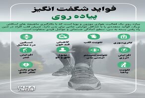 نوراینفو | فواید شگفت انگیز پیاده روی