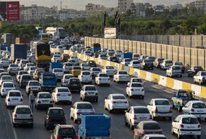 ترافیک نیمه‌سنگین در محورهای ورودی تهران و البرز