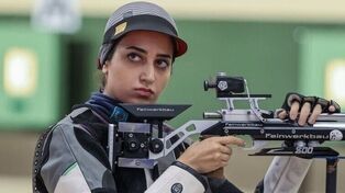Iran’s shooter ranks 8th in ISSF World Cup