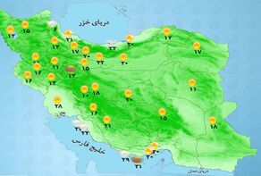 وضعیت آب و هوا امروز چهارشنبه 14 مرداد 1405+ وضعیت استانها
