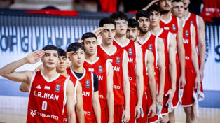 بسکتبال نوجوانان ایران به پلی‌آف کاپ آسیا صعود کرد