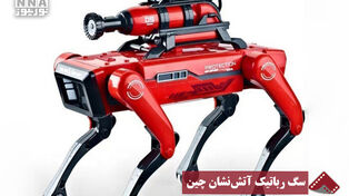 نورنما | سگ رباتیک آتش نشان چین