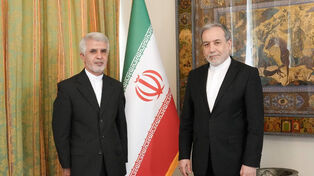 سرکنسول جدید ایران در کربلا با عراقچی دیدار کرد