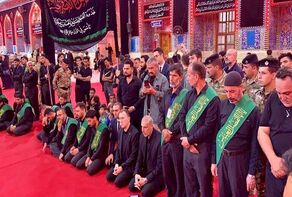 السفير التركي بالعراق يشارك بمراسم عاشوراء