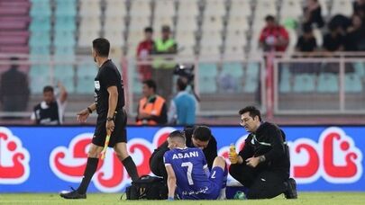 شوک به استقلال پیش از دیدار با الغرافه؛ یاسر آسانی مصدوم شد
