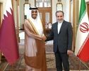 وفد قطری رفیع یصل إلى طهران

