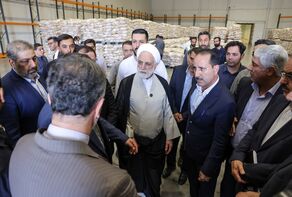بازدید محسنی اژه‌ای از بندر خشک؛ دستور برای تعیین تکلیف کالاهای اساسی معطل‌مانده و ۳ هزار تن کنجاله سویا