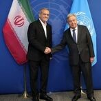 دیدار و گفت‌وگوی رئیس جمهوری با دبیرکل سازمان ملل