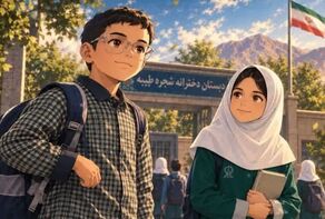 نخستین انیمیشن هوش مصنوعی درباره شهدای مدرسه میناب در ارومیه تولید شد