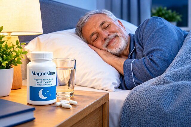 خواب بهتر در سالمندی؛ بررسی تأثیر مکمل منیزیم بر آرامش و استراحت