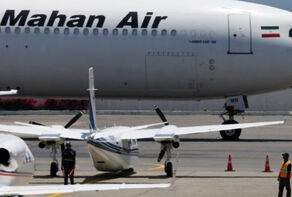 Interception of Mahan passenger plane by an unknown fighter