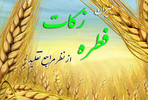 اعلام میزان زکات فطره امسال از سوی سه مرجع تقلید