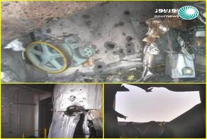 Repetitive scenario of Israeli media: Israeli merchant ship targeted with Iranian missiles