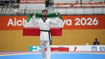 إیران تحصد ذهبیتین فی منافسات التایکواندو بدورة الألعاب الآسیویة البارالمبیة

