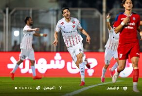 نساجی 0-1 پرسپولیس ؛ سه امتیاز حیاتی پرسپولیس در قائمشهر؛ قرمزها صدر را حفظ کردند