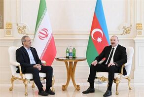 Pezeshkian meets Aliyev on CIS summit sidelines
