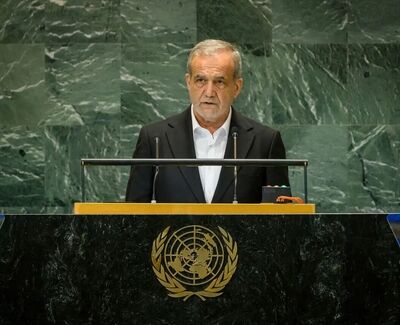 Pezeshkian to address UN General Assembly today